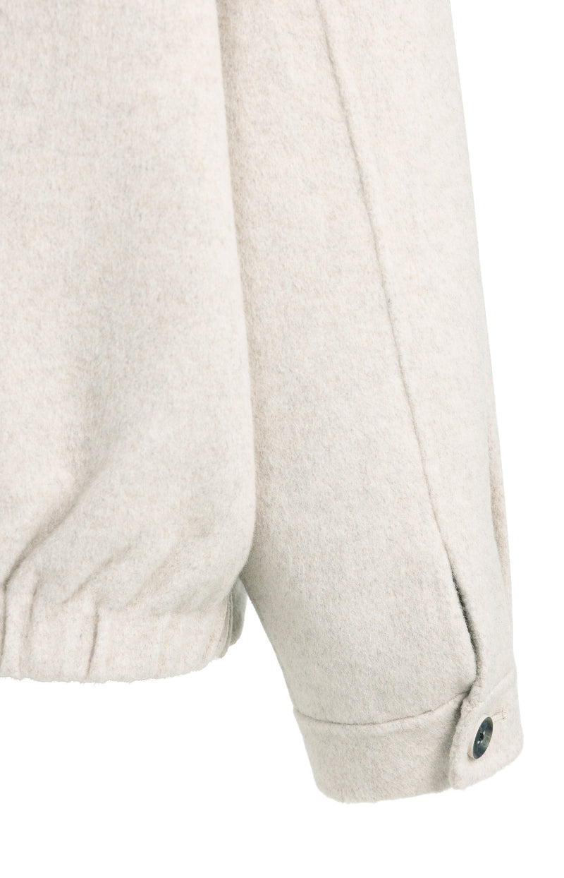 Oversize-Jacke mit Kapuze