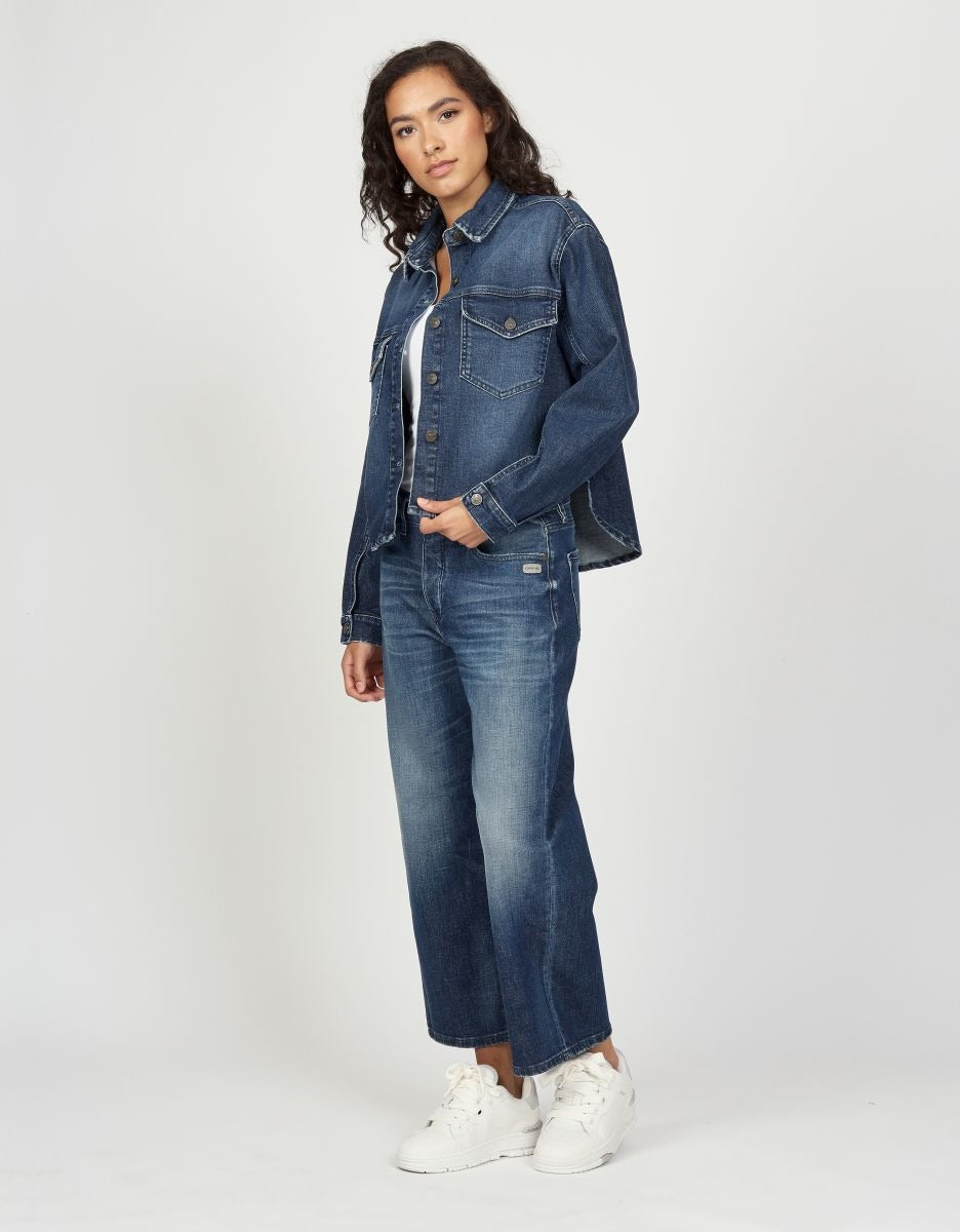 Gang Jeansjacken Trendy Vint Wash