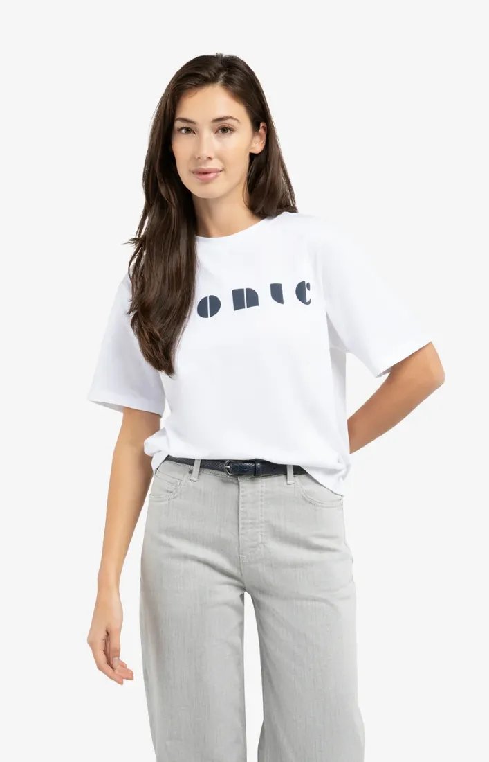 Yaya T-Shirts Pure White Dessin