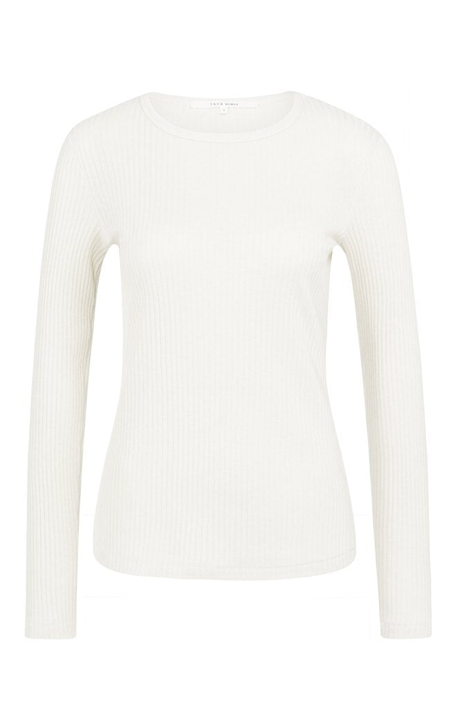 Yaya Longsleeve Snowfall White