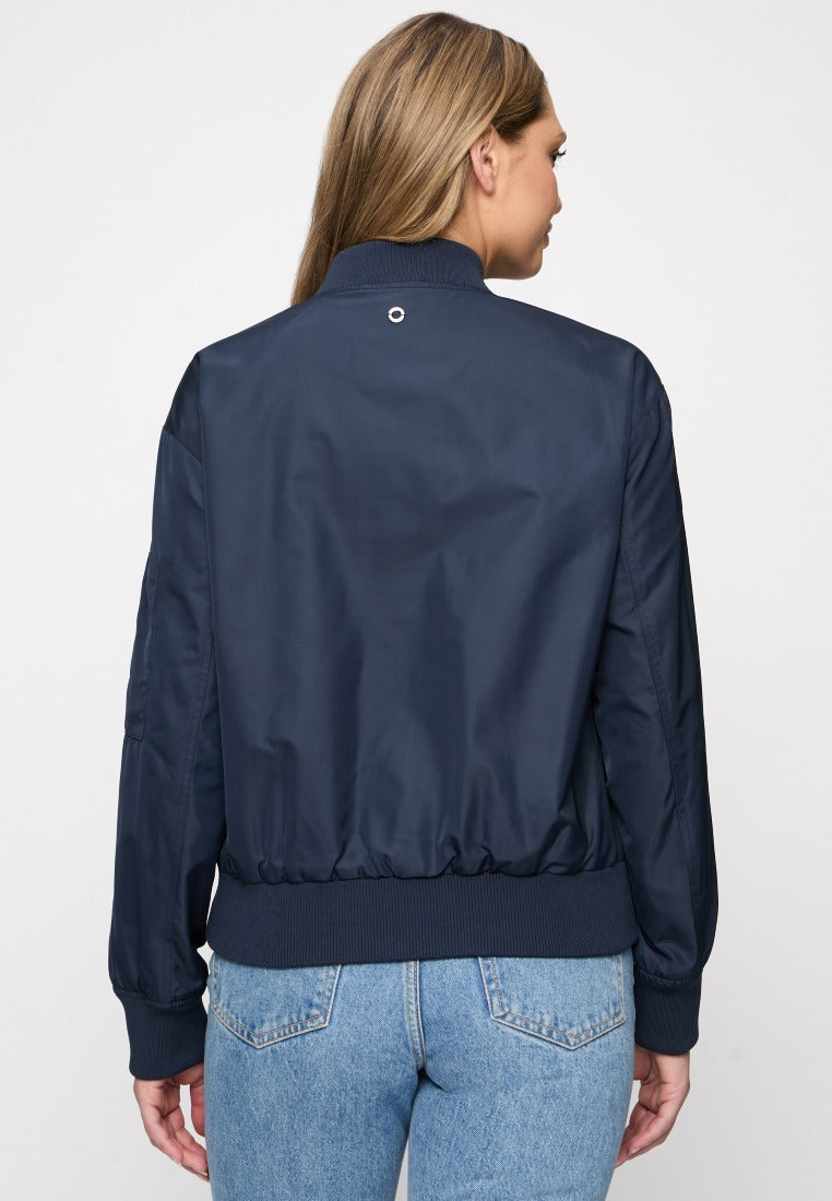 Covered Bomberjacken Dark Sapphire