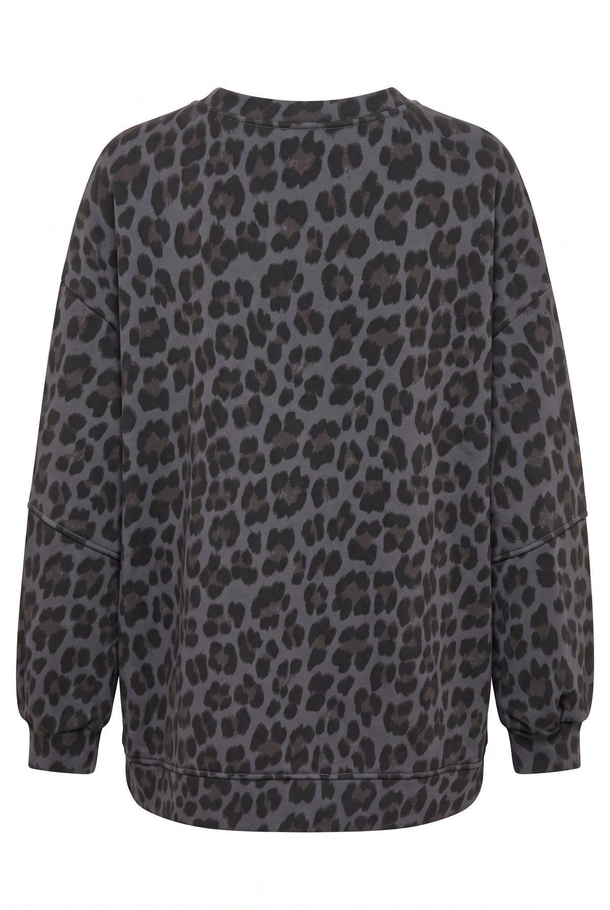 Sweatshirt mit Leo-Print