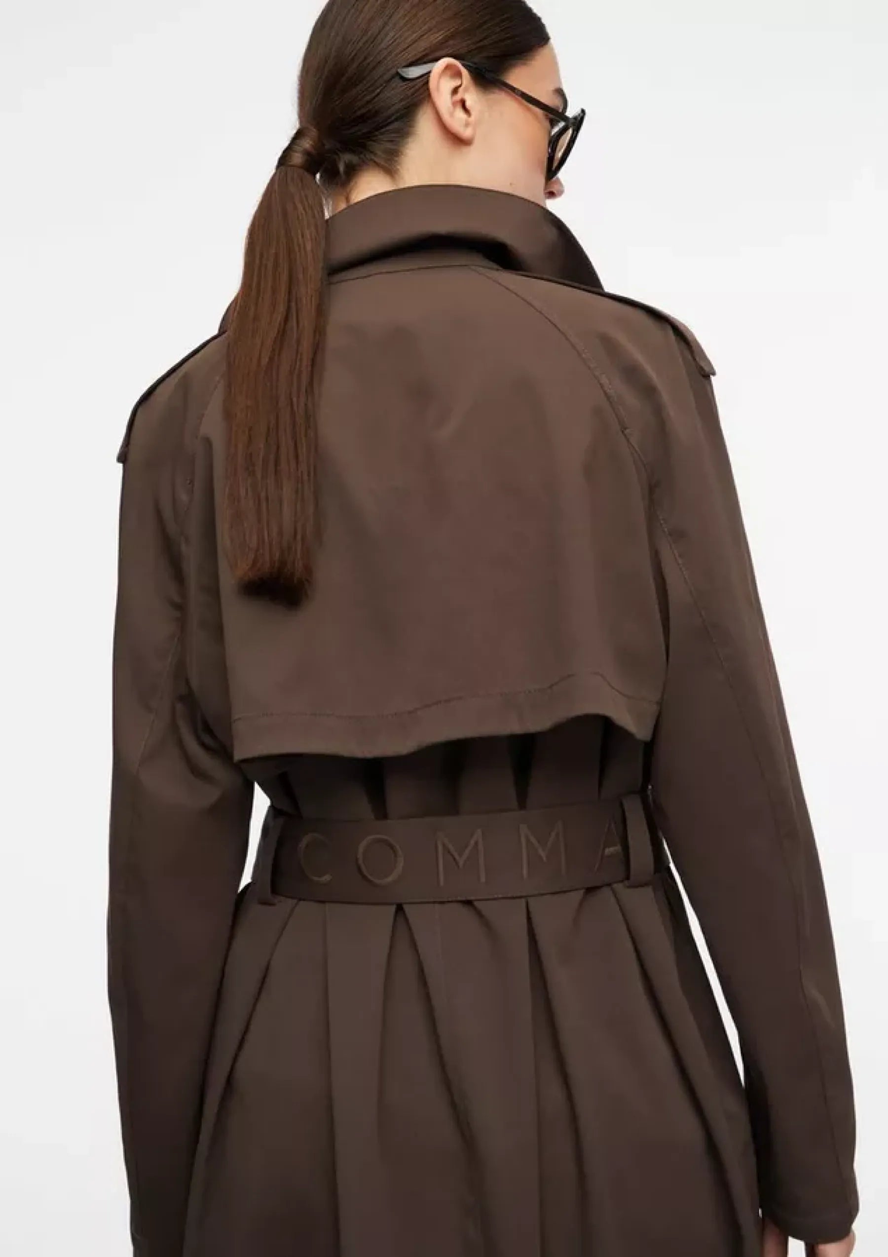 Trenchcoat mit Bindegürtel
