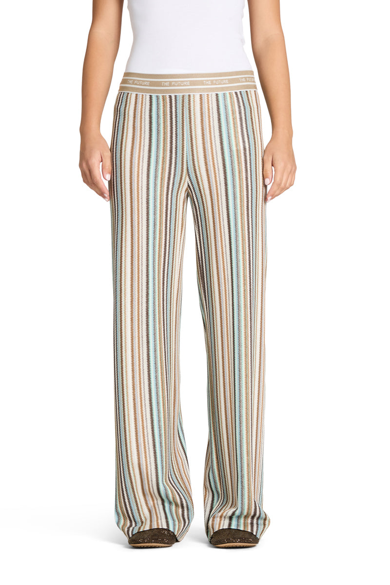 Cambio Hosen Fancy Aqua/Coffe/Cream