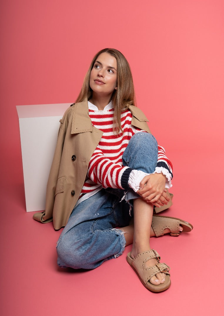 THE SHIRT PROJECT Sweatshirts  Ecru_Red