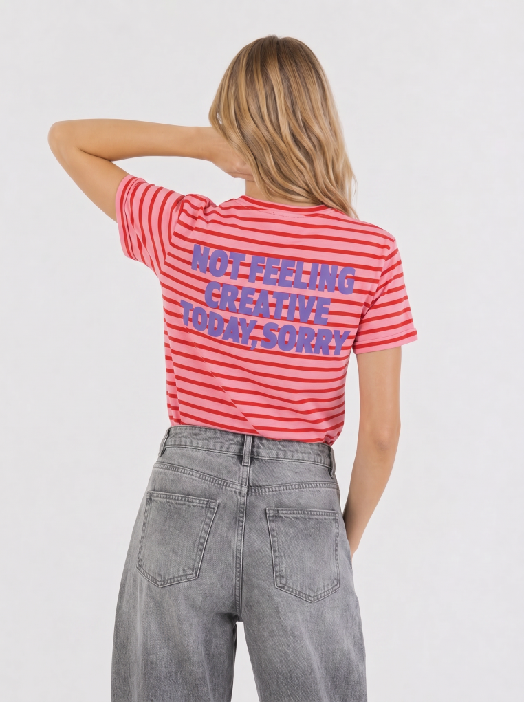 T-Shirt mit Streifen