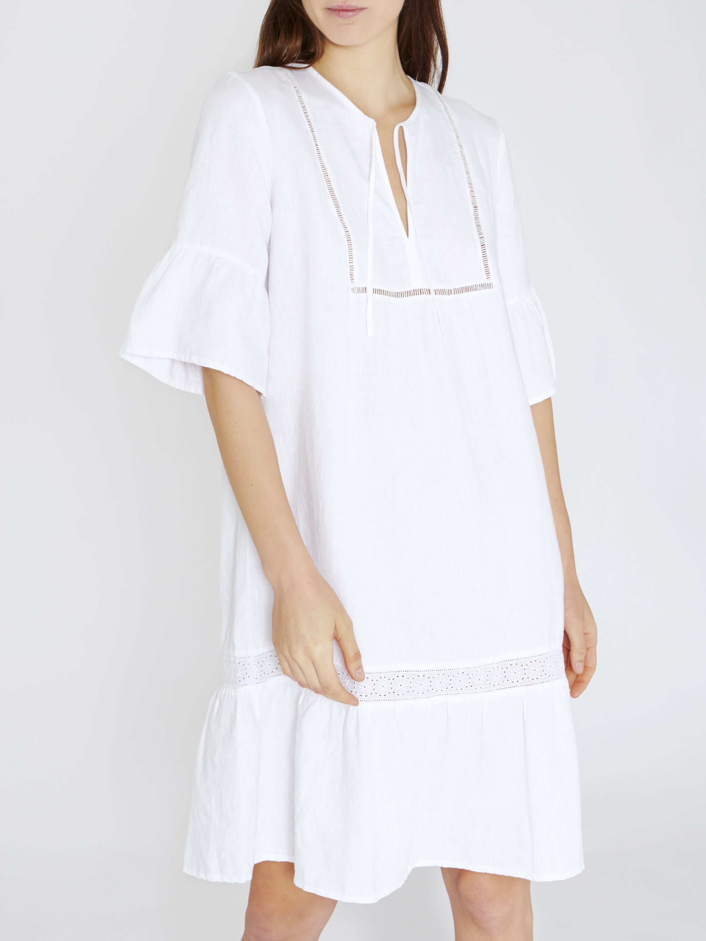 Kleid Weiß Italy Kleid Weiß Italy