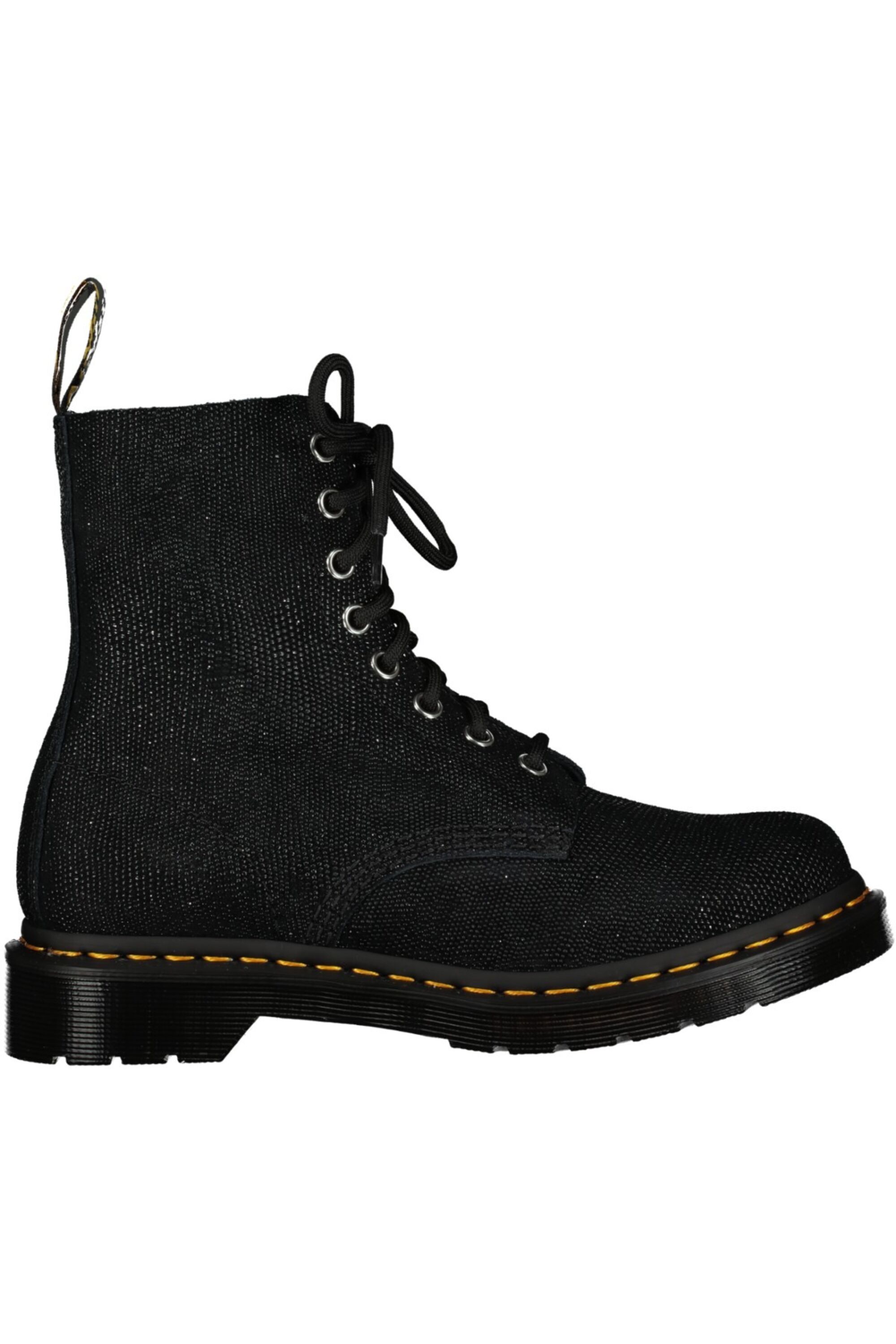 dr martens pascal black glitter