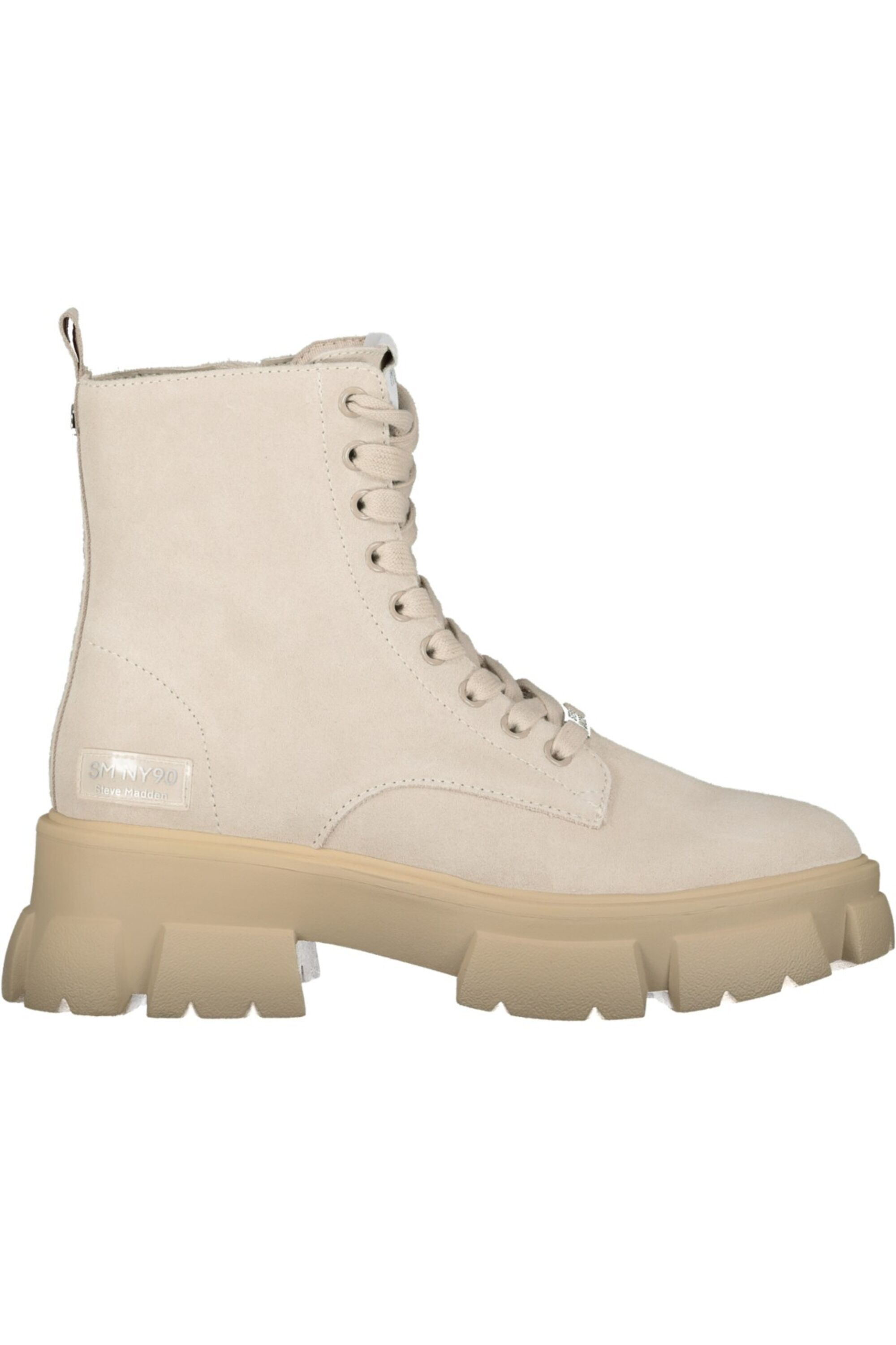 steve madden tanker boots beige