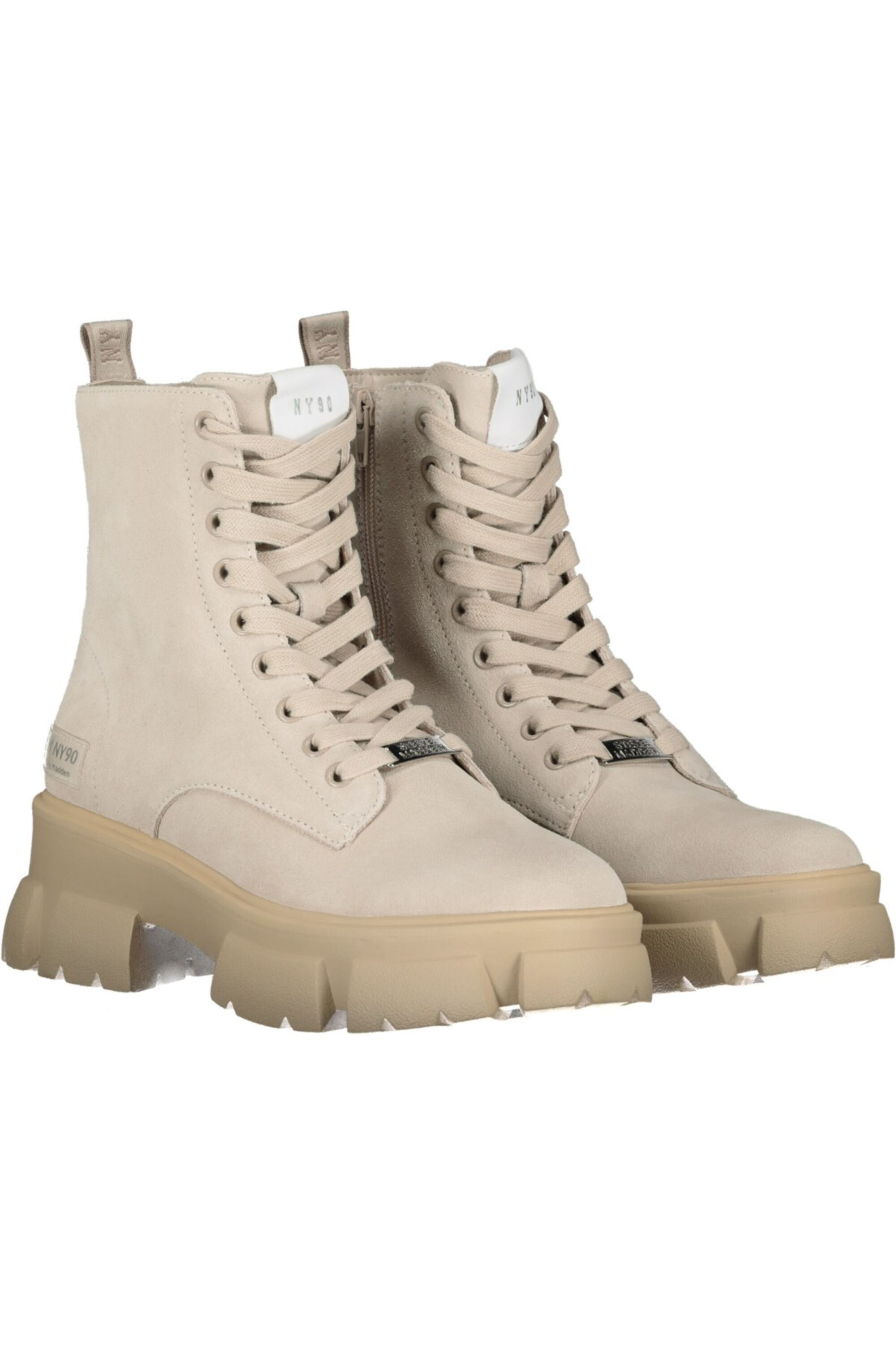 steve madden tanker boots beige
