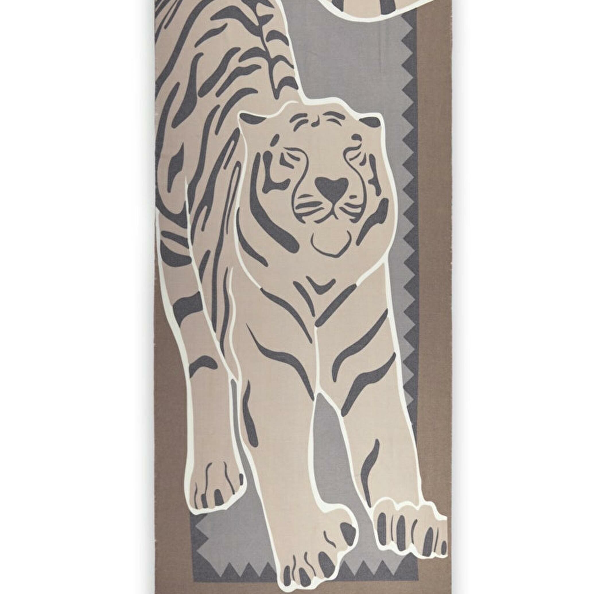 Schal mit Tigerprint